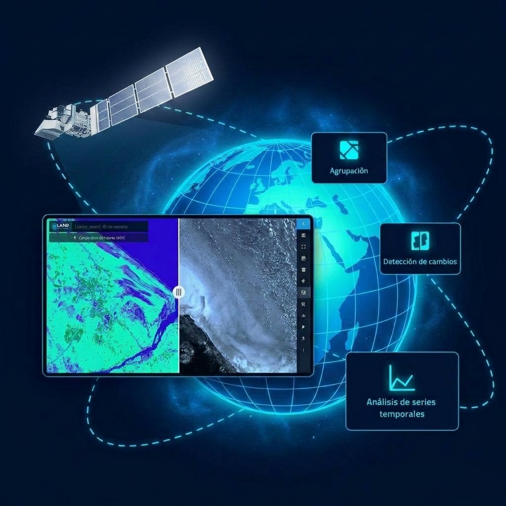 Inside Earth — análisis de imágenes satelitales (Landsat 9)