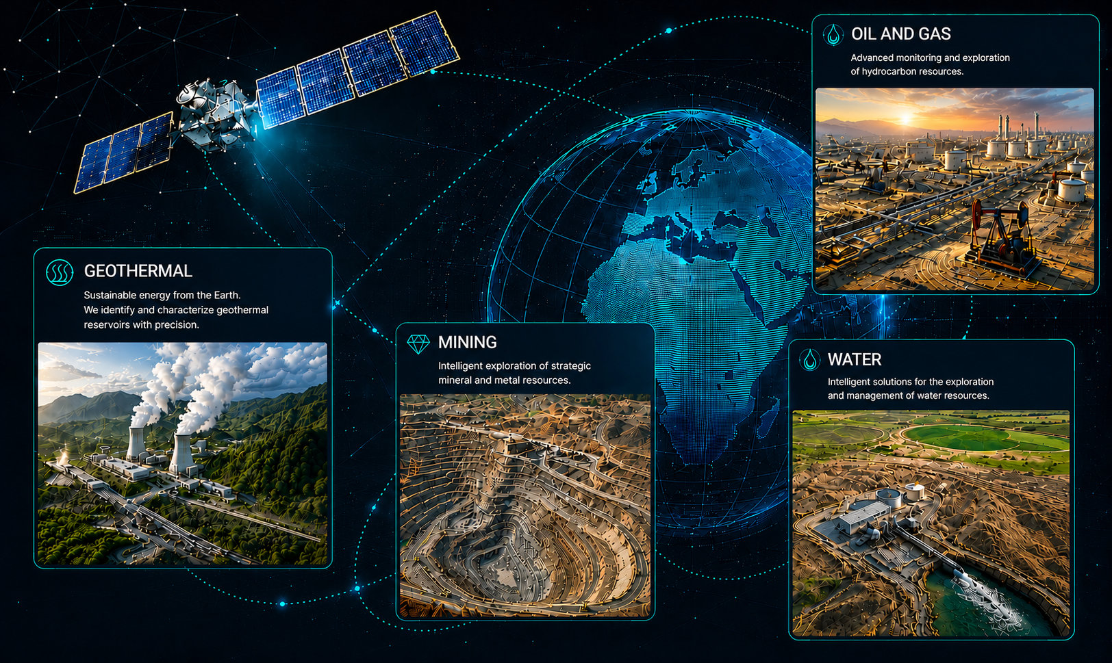 Inside Earth: satellite subsurface characterization for Oil and Gas, Mining, Water and Geothermal