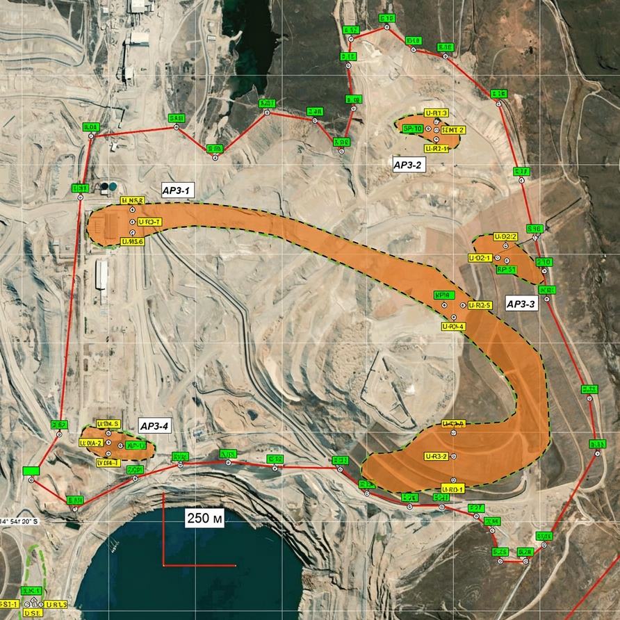 Detail map of sector 3.